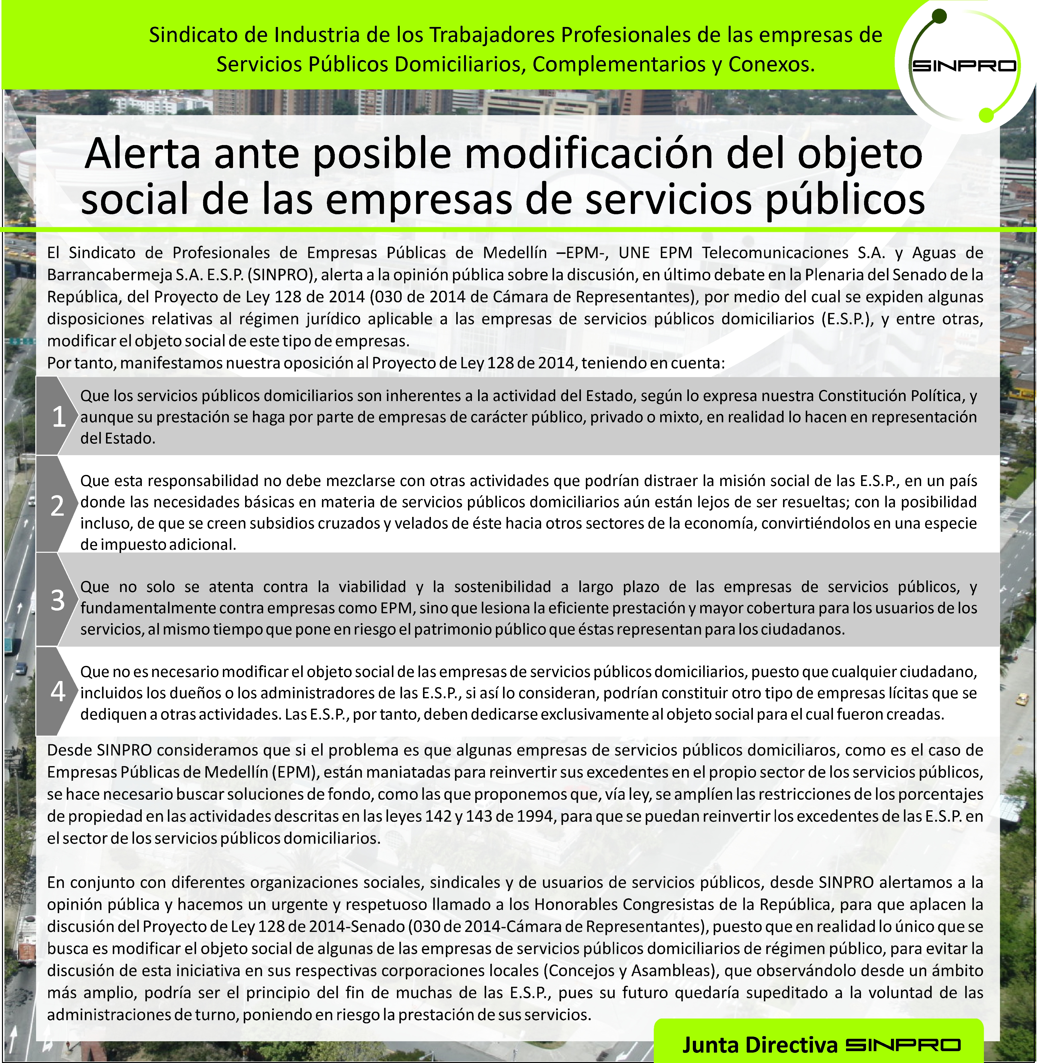 Aviso de prensa 2016 2016