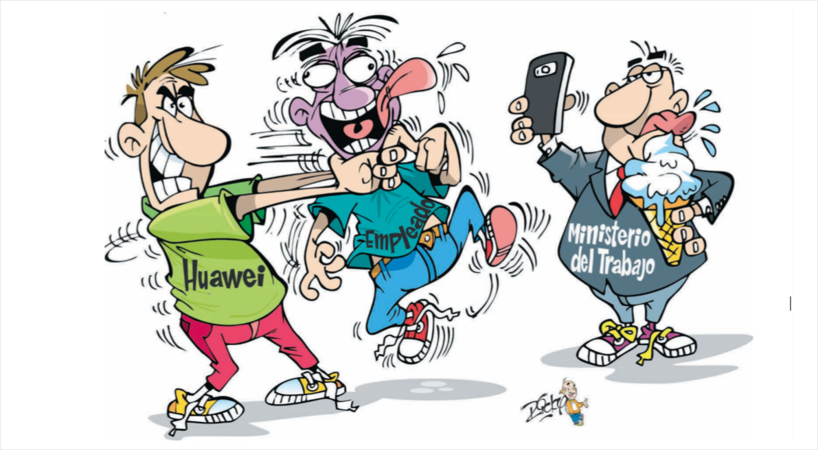 caricaturahuawei