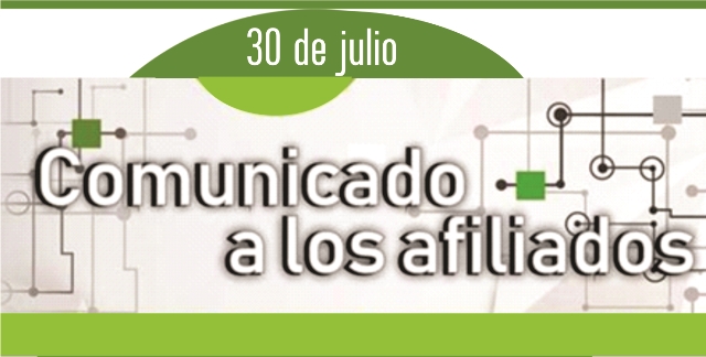 comunicado 30 de julio